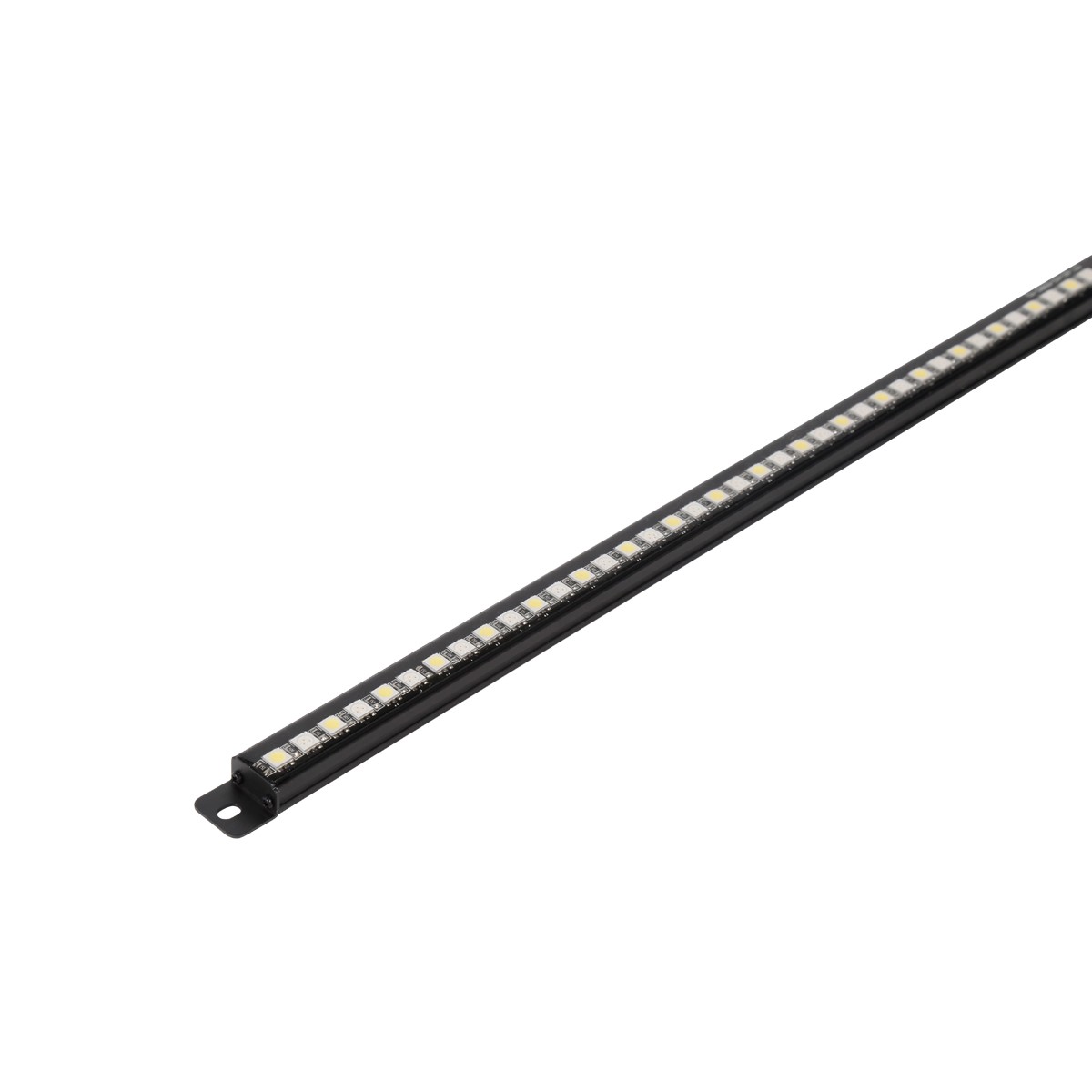 Oxidized black aluminum LED hard light strip with magnetic strip 5050 two-color automotive LED light
